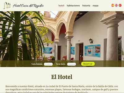 Creating a website for a family run hotel