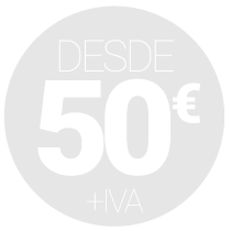 desde 50€ + IVA